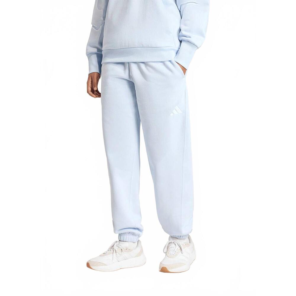 NEW ADIDAS men's all season fleece loose sweatpant in light blue